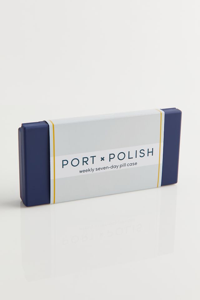 Port and Polish Weekly 7-Day Pill Case #1