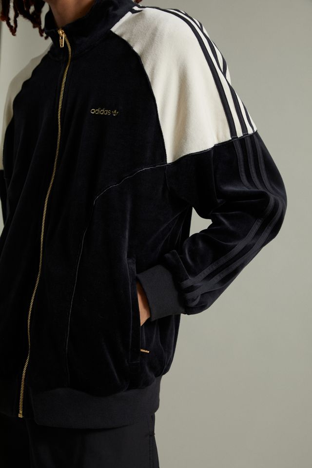 トップス adidas velours raglan track jacket adidas Velour Raglan Jacket | Urban Outfitters