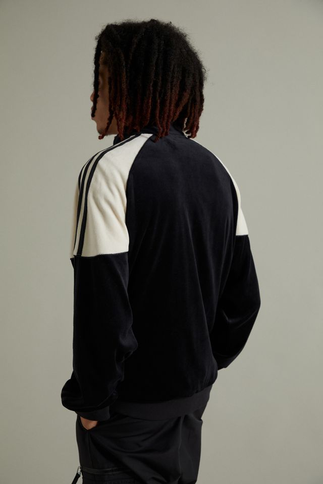 adidas Velour Raglan Jacket | Urban Outfitters