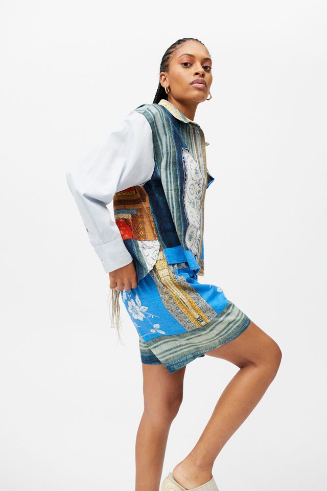 Kimchi Blue Yoko Patchwork Shirt #3