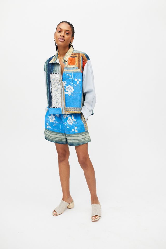 Kimchi Blue Yoko Patchwork Shirt #5