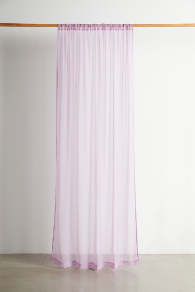 Chiffon Sheer Curtain Window Panel