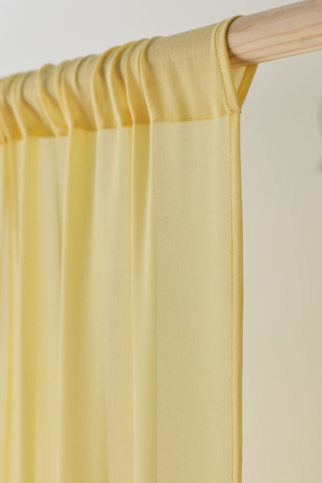 Chiffon Sheer Curtain Window Panel #3
