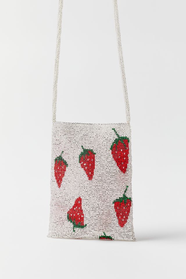 Pura Utz Strawberry Pouch Crossbody Bag