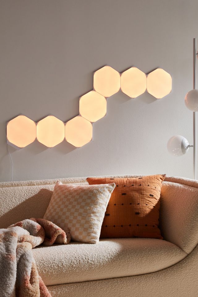 manifestation Køre ud målbar Nanoleaf Shapes Hexagons Smarter Modular Lighting Set | Urban Outfitters