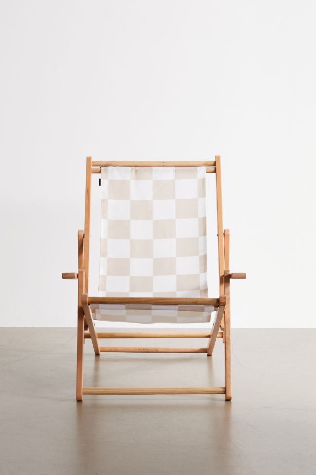 migraneuse For Deny 1989 Check Outdoor Folding Chair #1