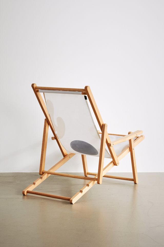 Bohomadic.Studio Deny Linen Leaves Balance Outdoor Folding Chair #3