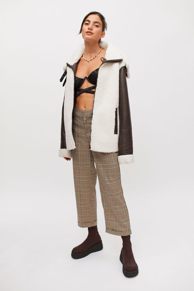 Unreal Fur Symbiosis Faux Leather Jacket #3