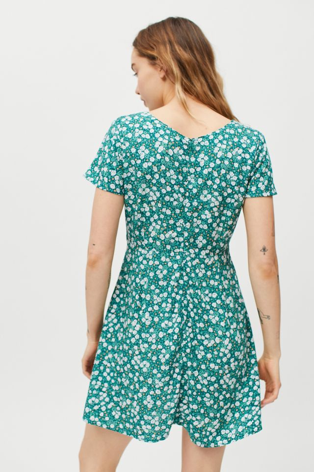 Motel Elara Floral Mini Dress | Urban Outfitters