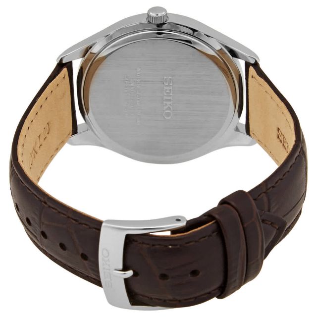 Seiko Noble Quartz Champagne Dial Men's Watch SUR421 #2