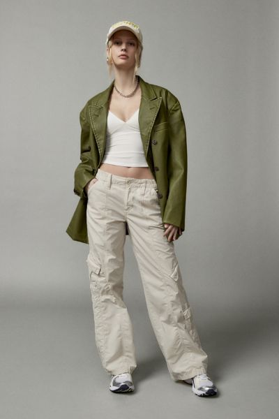 Bdg Y2k Low-rise Cargo Pant In Neutral