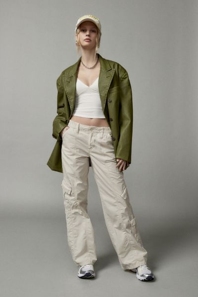 Bdg Y2k Low-rise Cargo Pant In Neutral