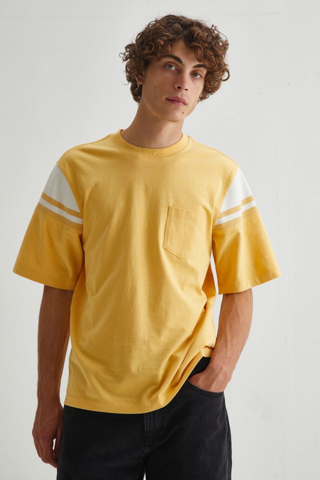 BDG Ribbed Inset Athletic Tee | Urban Outfitters