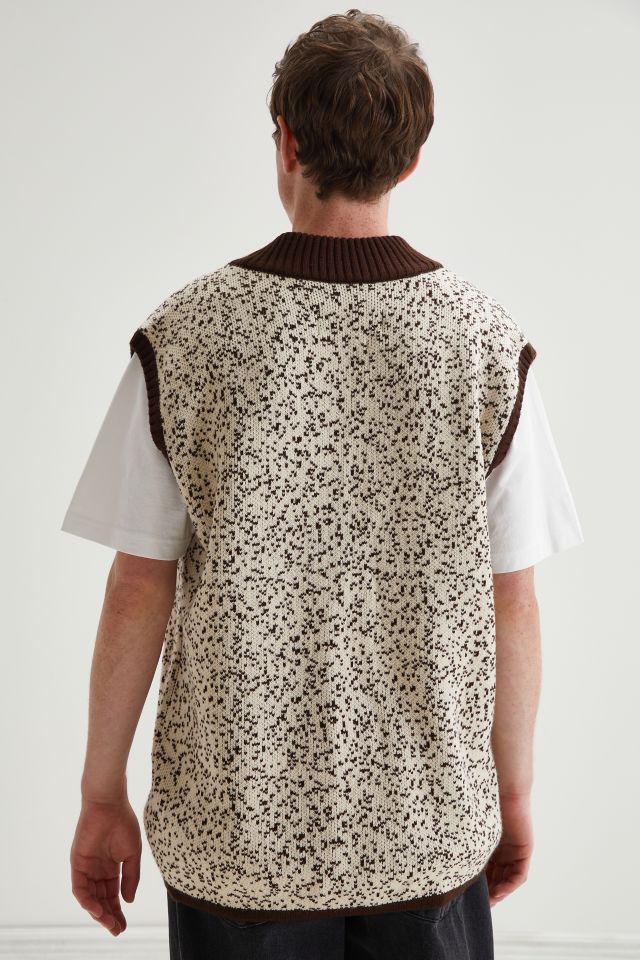 Native Youth Jacquard Knit Sweater Vest #2