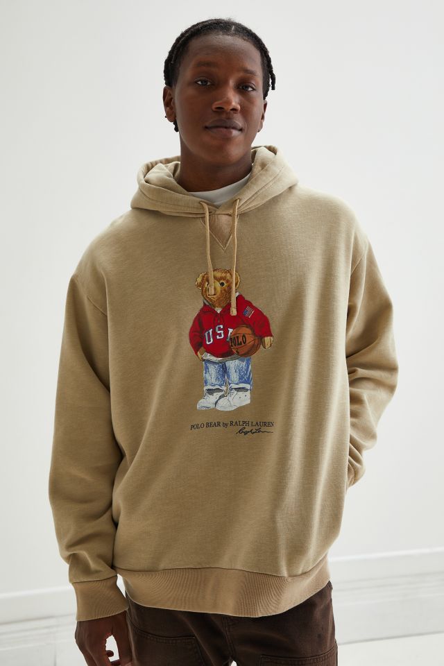 Polo Ralph Lauren UO Exclusive Bear Hoodie Sweatshirt | Urban Outfitters