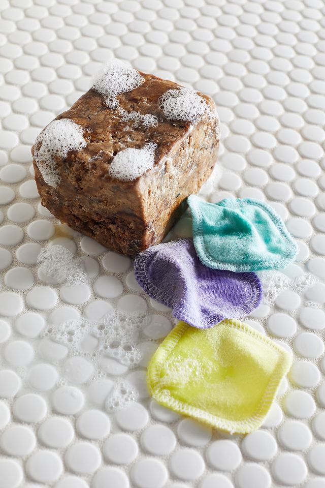 Barre de Savon Noir Africain Sky Organics pour le Visage + le Corps #1