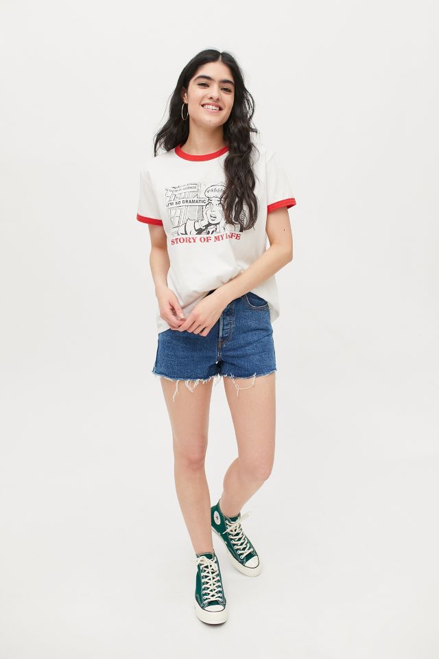 T-shirt aux bordures contrastées Story Of My Life #1