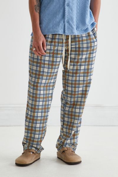 urban outfitters plaid pants mens