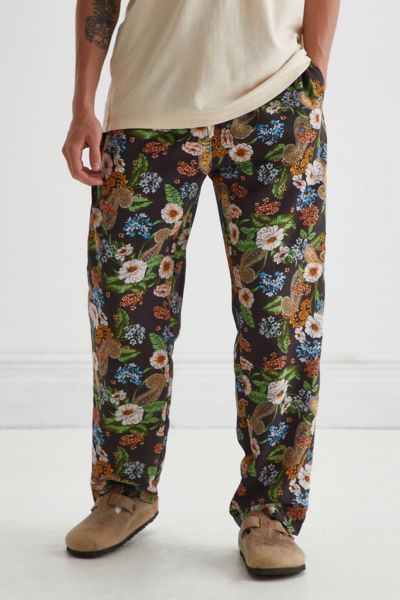 floral pattern pants