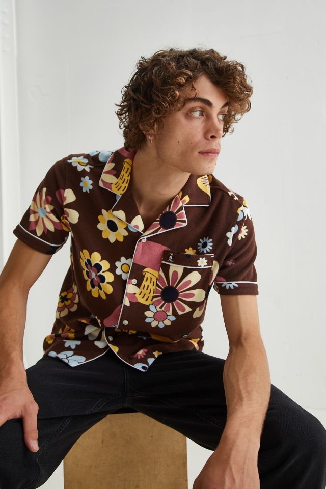 Original Penguin UO Exclusive Floral Terry Shirt #4