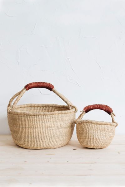 Large Roan Iris Lucy Bolga Basket
