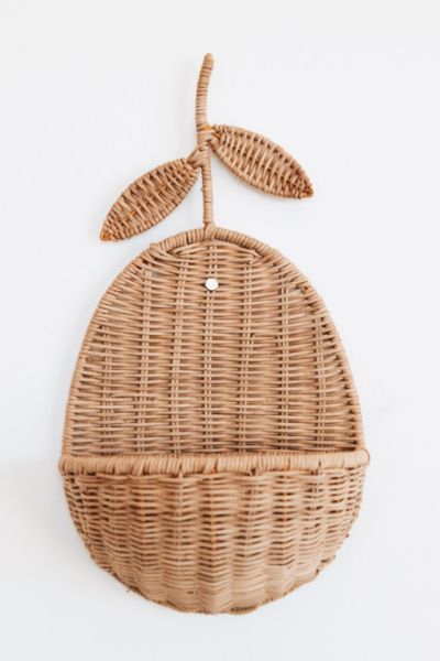 Shop Connected Goods Lemon Wall Basket In Neutral At Urban Outfitters