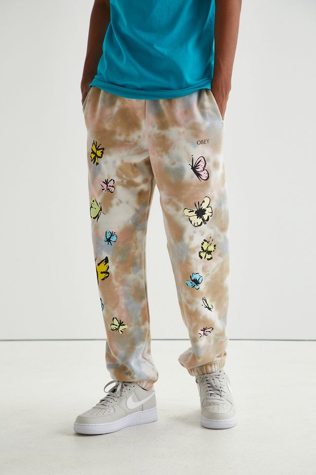 OBEY UO Exclusive Butterflies Sweatpant | Urban Outfitters