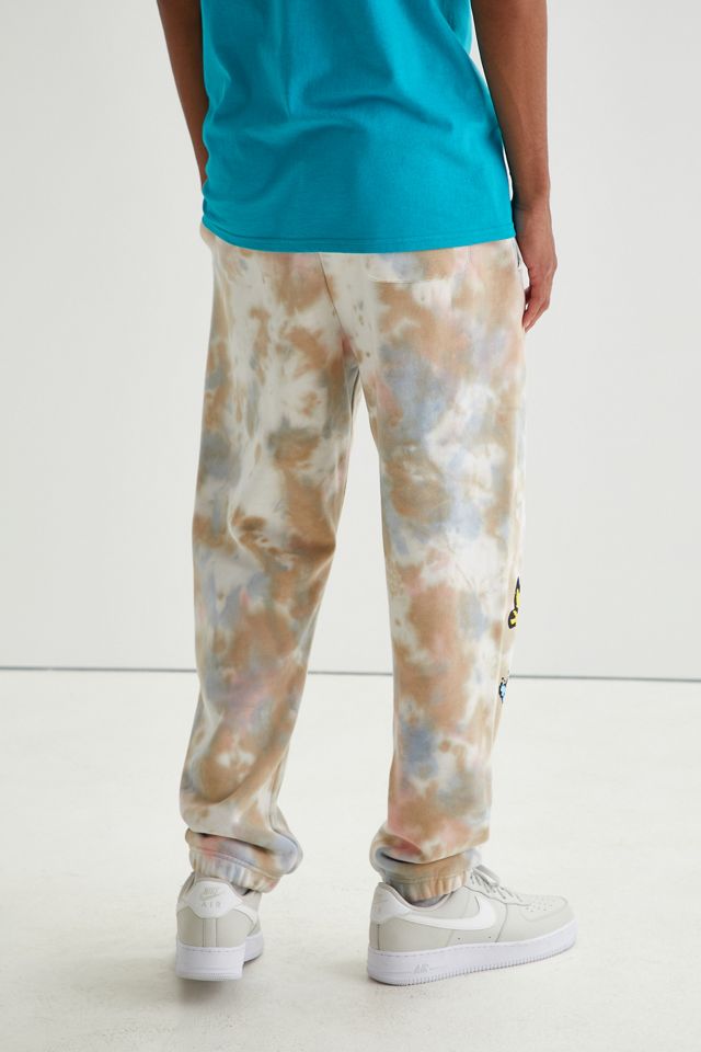 Jogger Pants Urban Outfitters Tie Dye Sweatpants Bleach Dye Pants