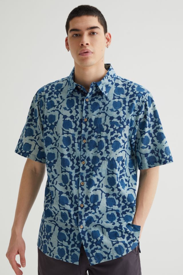 One World Brothers Good Times Button-Down Shirt | Urban Outfitters