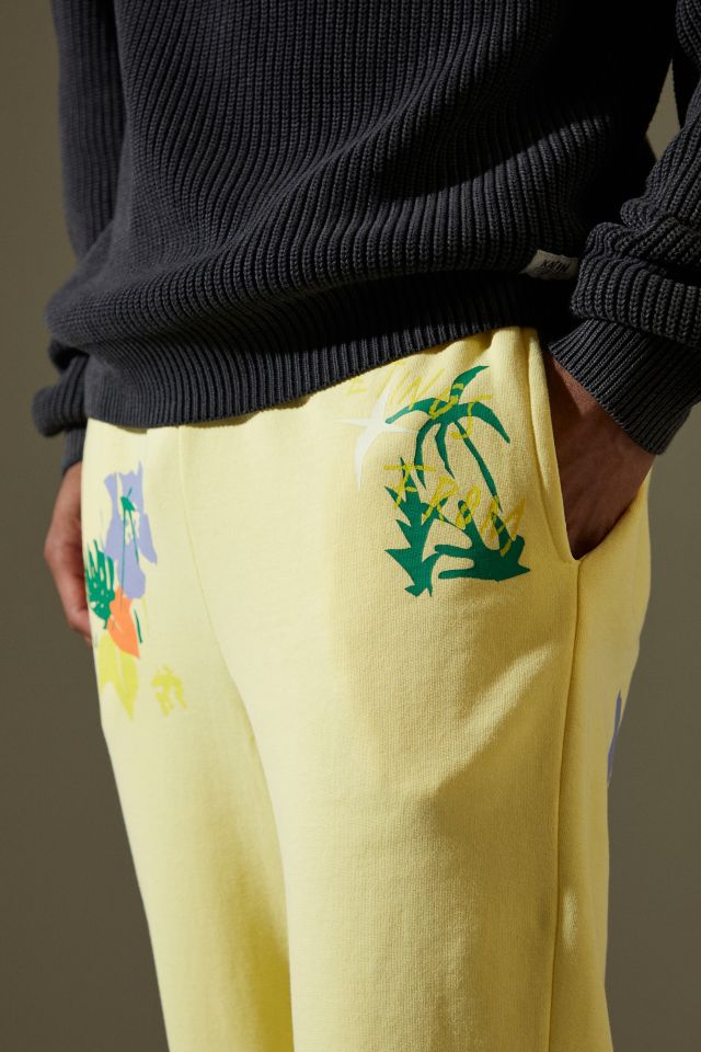 Coney Island Picnic Painted Flowers Sweatpant #2