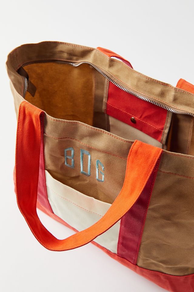 BDG Colorblock Canvas Zip Tote Bag #2