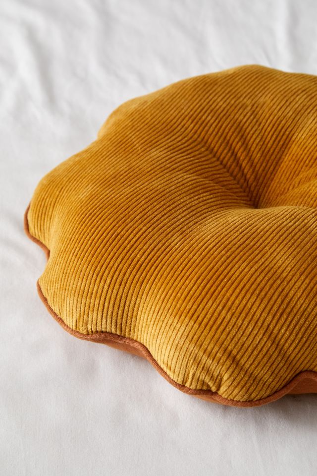 Dahlia Corduroy Throw Pillow #2