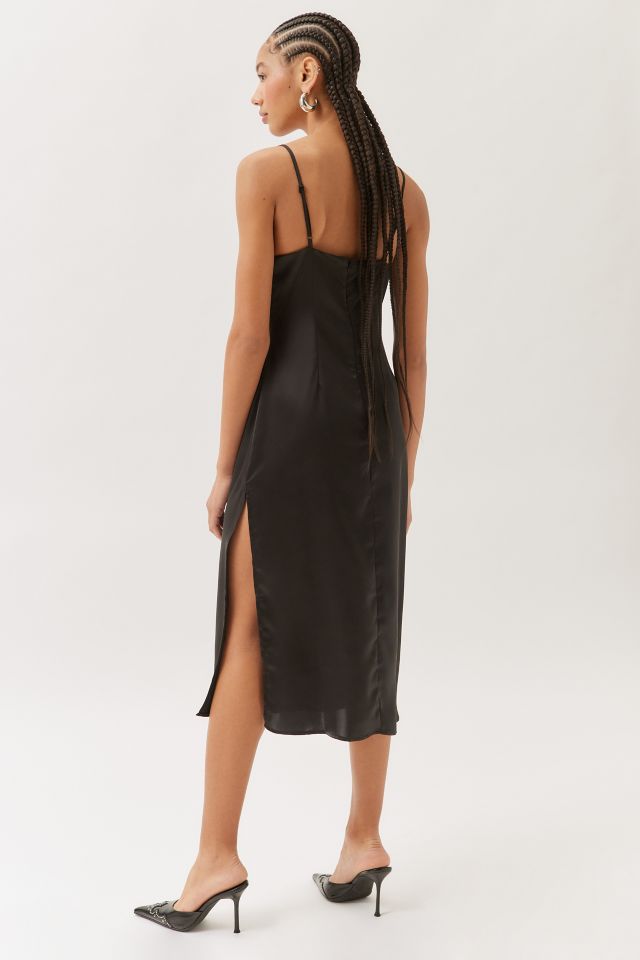 UO Mallory Cowl Neck Midi Slip Dress #3