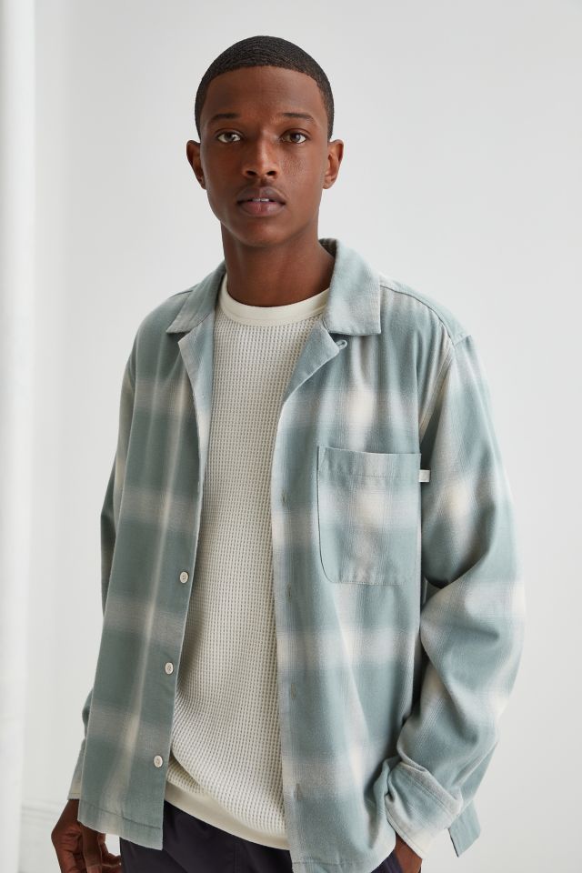 Standard Cloth Flannel Camp Collar Shirt #1
