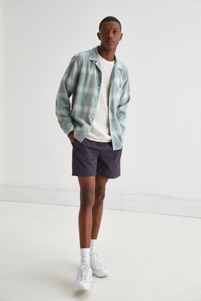 Standard Cloth Flannel Camp Collar Shirt #2