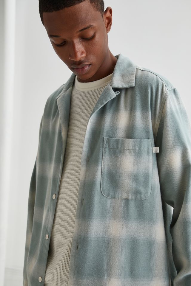 Standard Cloth Flannel Camp Collar Shirt #3