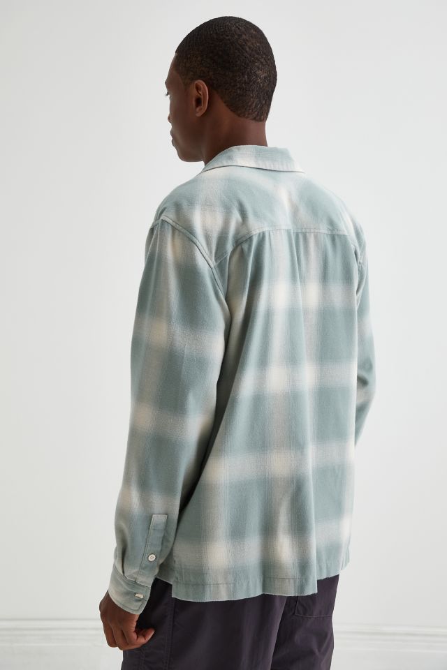 Standard Cloth Flannel Camp Collar Shirt #4