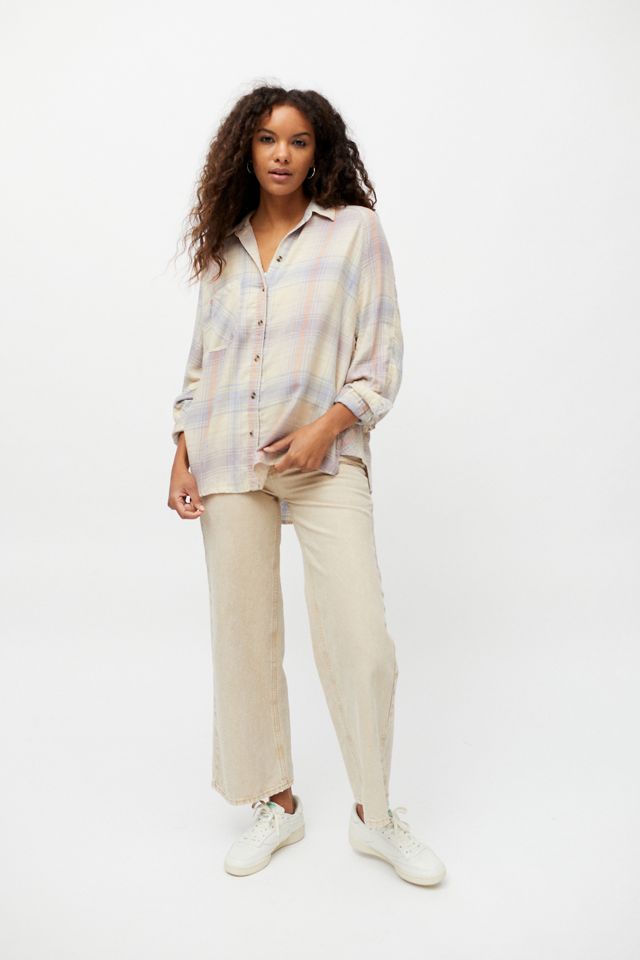 BDG Keanu Flannel Button Down Shirt | Urban Outfitters