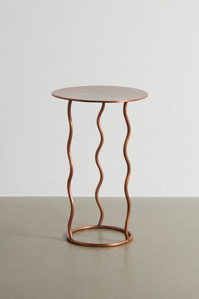 Tavi Copper Side Table