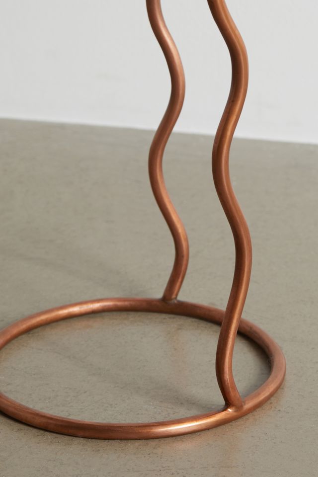 Tavi Copper Side Table