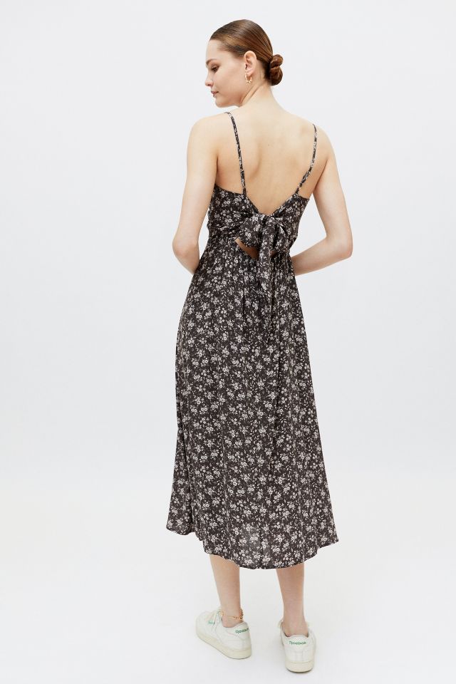 Dress Forum Brook Tie-Back Midi Dress #1