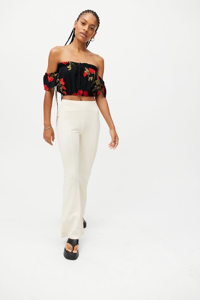 Urban Renewal Recycled Floral Off-The-Shoulder Top #2