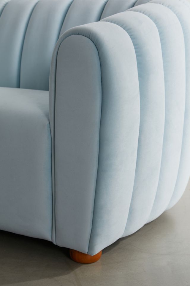 Juliette Tufted Velvet Love Seat #4
