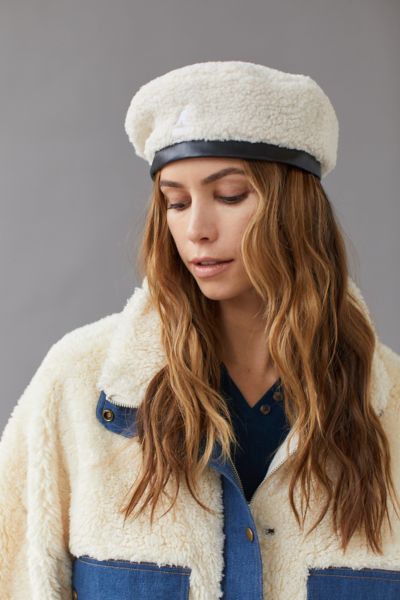 Kangol Nylon Plush Reversible Beret | Urban Outfitters