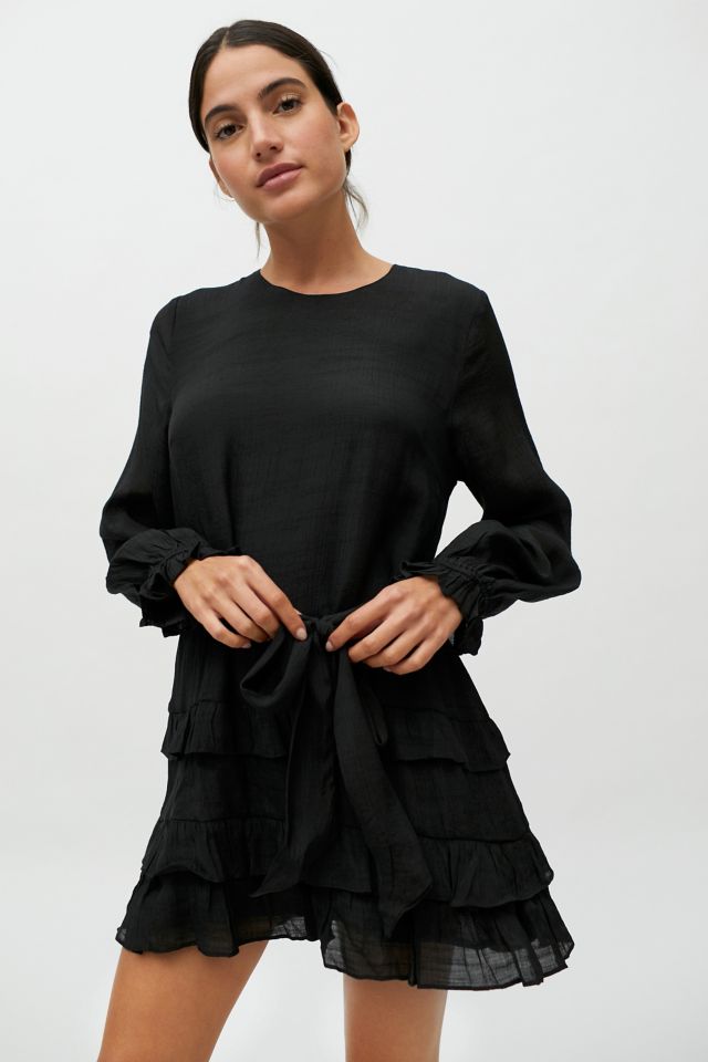 MINKPINK Arak Frill Mini Dress | Urban Outfitters