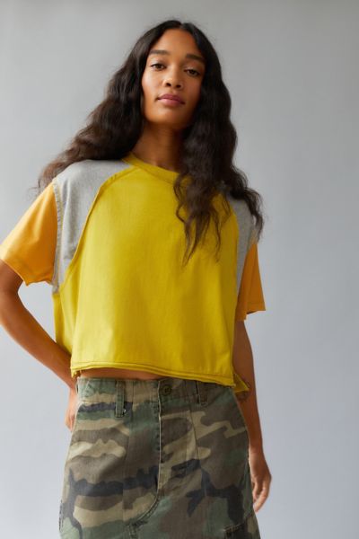 BDG Shelby Colorblock Boxy Tee | Urban Outfitters