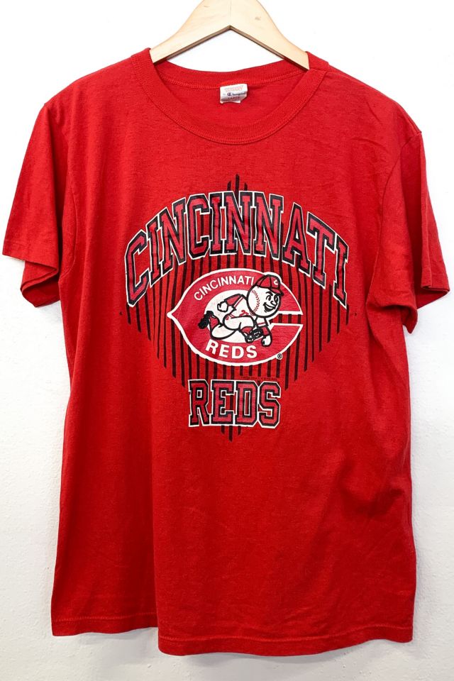 Vintage 1980s Champion Cincinnati Reds Tee Shirt