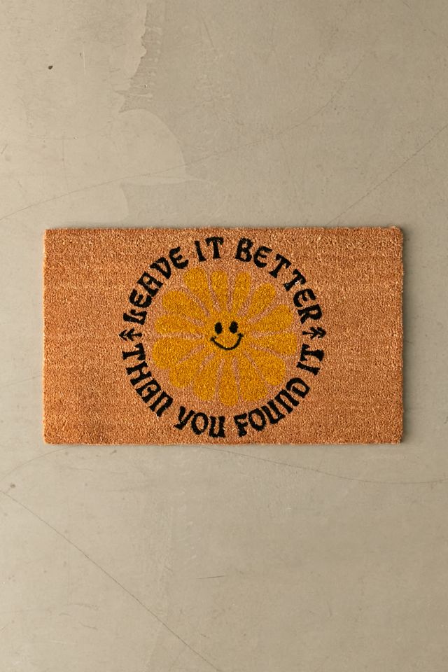 Parks Project Smiling Sun Doormat Urban Outfitters