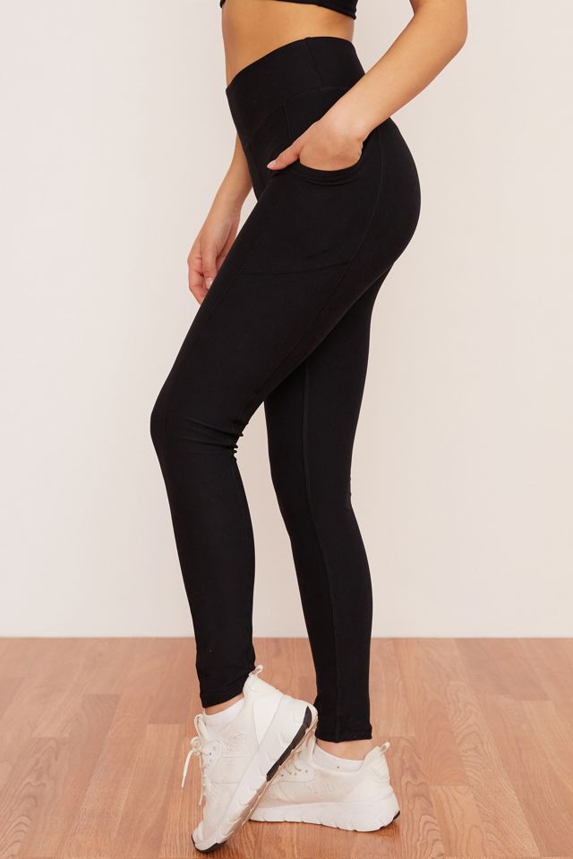 Wolven Recycled Polyester Pocket Legging Urban Outfitters