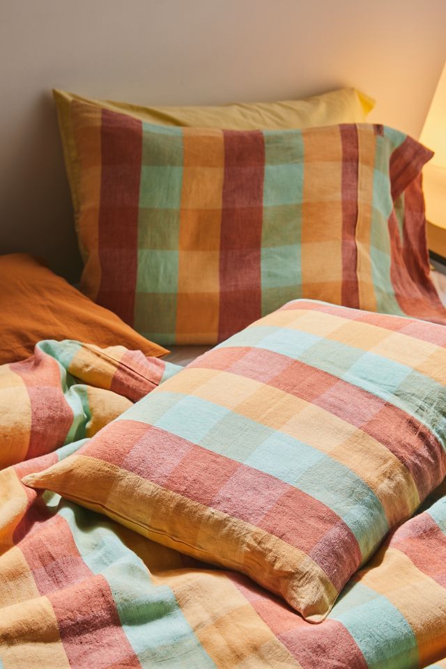 Kip&Co Sugarcane Tartan Pillowcase Set #1